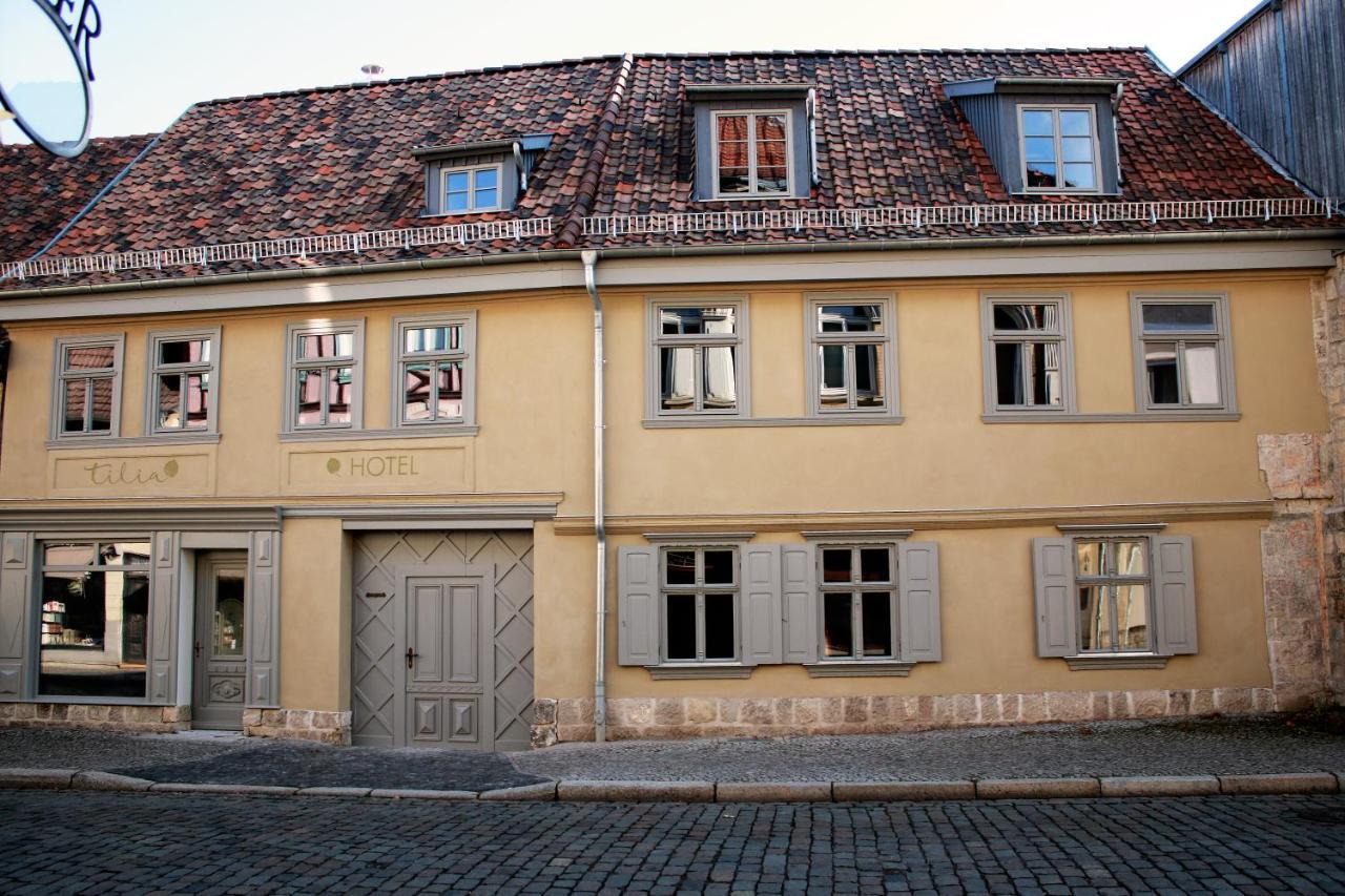 Hotel Garni Tilia Quedlinburg Eksteriør bilde