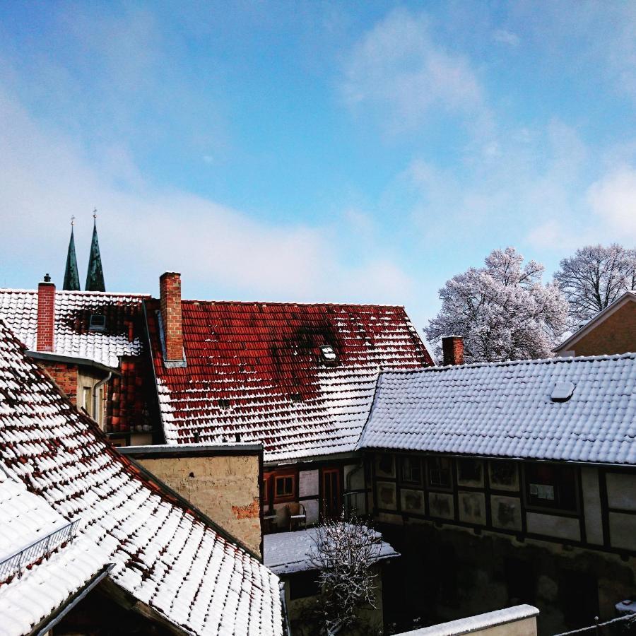 Hotel Garni Tilia Quedlinburg Eksteriør bilde