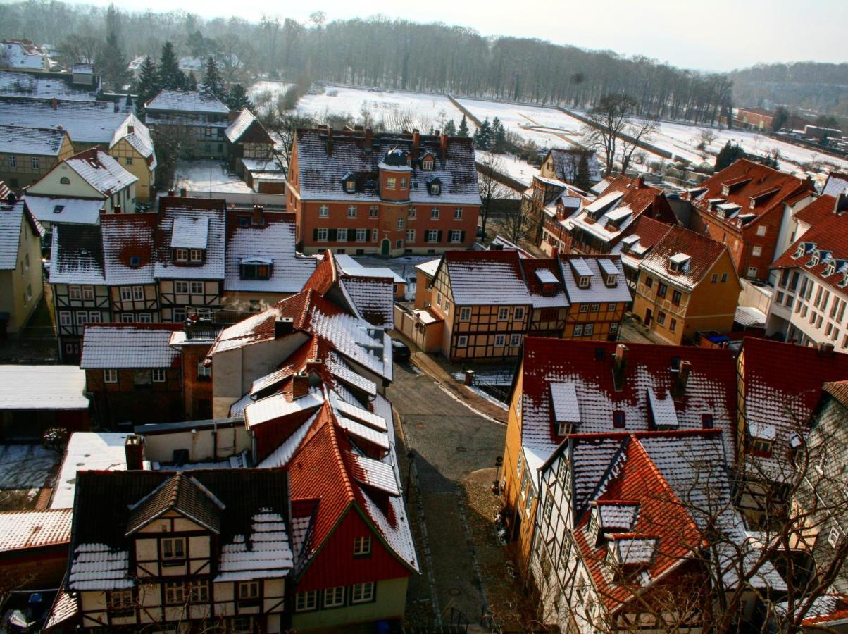 Hotel Garni Tilia Quedlinburg Eksteriør bilde