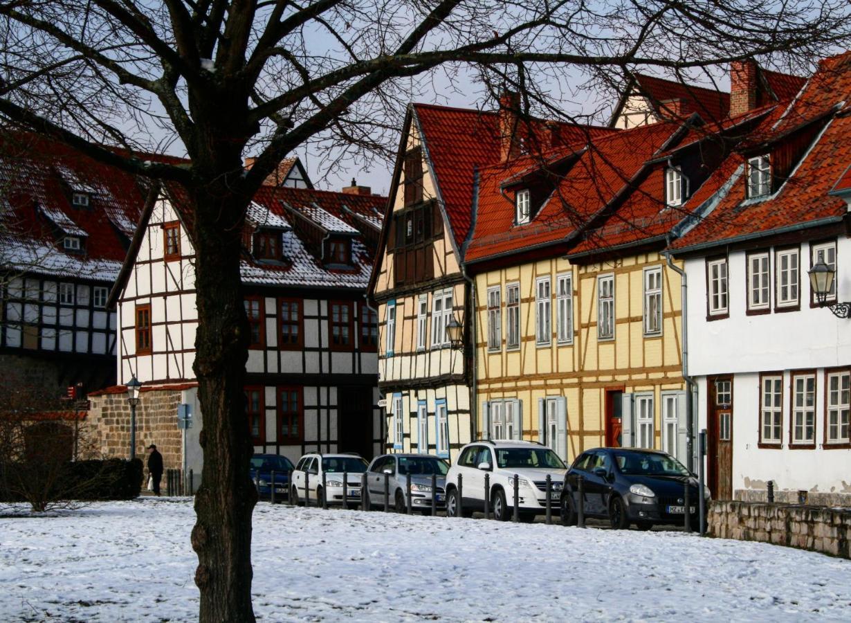 Hotel Garni Tilia Quedlinburg Eksteriør bilde