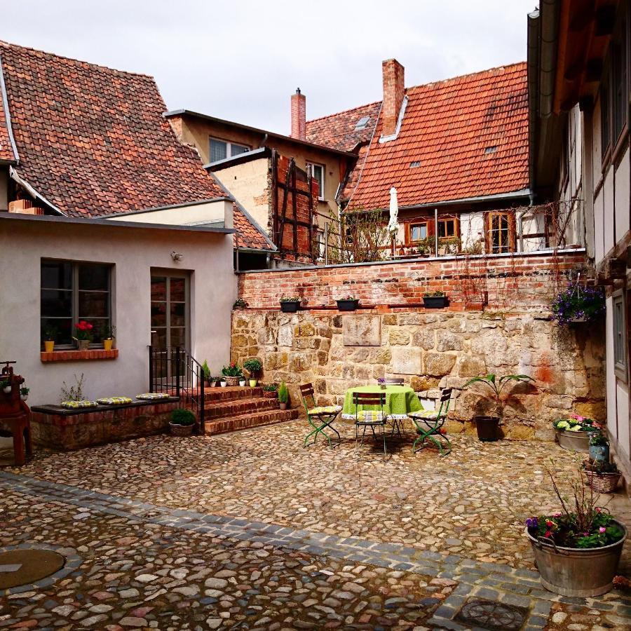 Hotel Garni Tilia Quedlinburg Eksteriør bilde