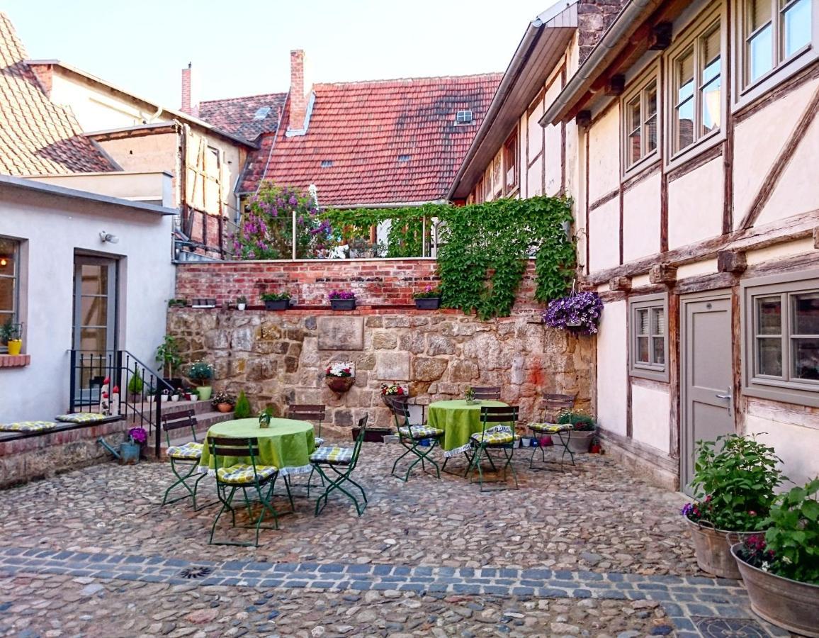 Hotel Garni Tilia Quedlinburg Eksteriør bilde