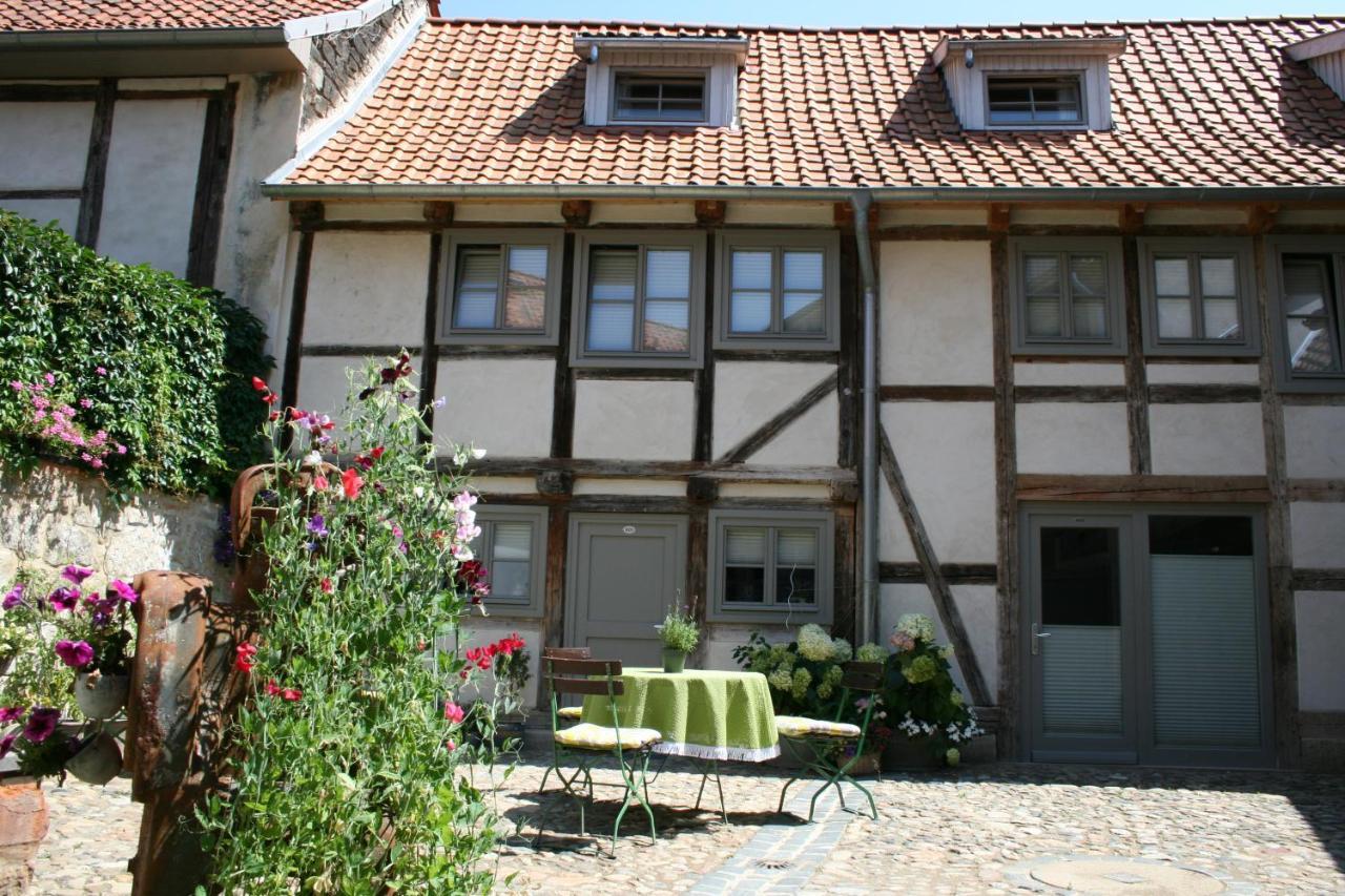Hotel Garni Tilia Quedlinburg Eksteriør bilde